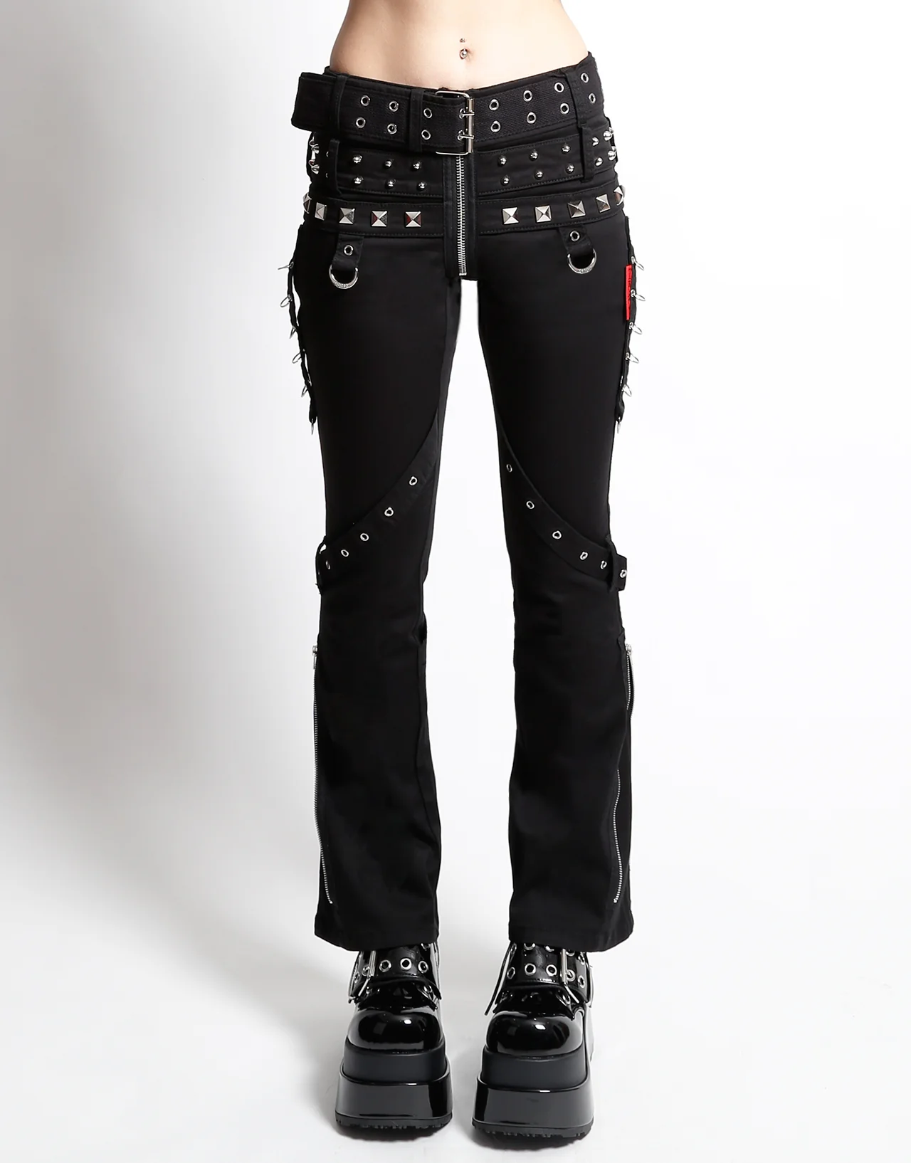 TRIPLE BELTED PANT